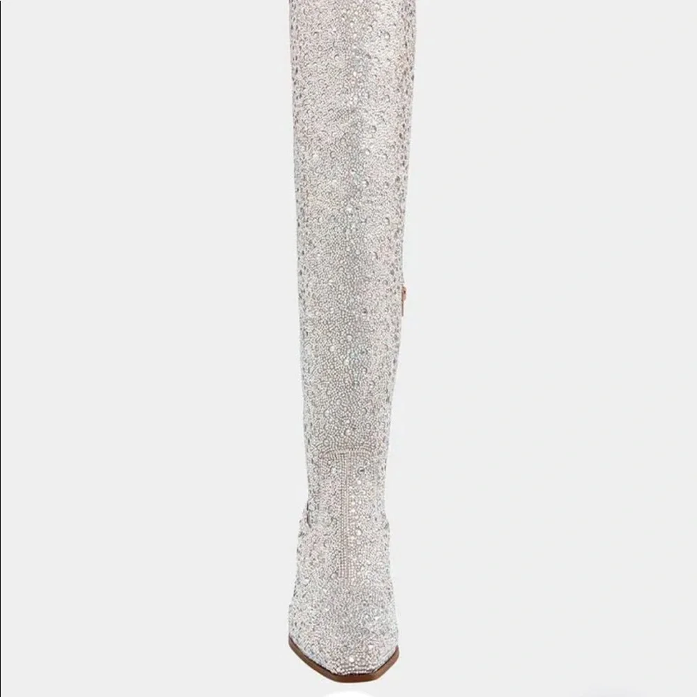 Renaissance Rhinestone boots - Picture 2 of 3